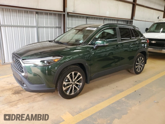 2023 Toyota Corolla Cross XLE с VIN 7MUDAABG2PV060339, выставлен на аукционе Copart как лот 57308605 с пробегом 15 103 миль миль и Списание • Salvage title. История ставок и продаж доступна на DreamBid. Изображение 1.