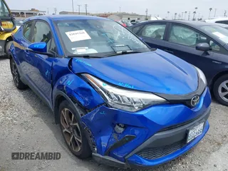 2020 Toyota C-HR LE with VIN JTNKHMBX1L1077246, listed as a IAAI auction lot 42045560 with 16,109 mi miles. Bid and sale history available at carsss.com. Image 1.