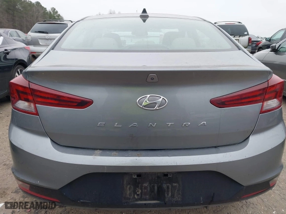 2019 Hyundai Elantra SEL with VIN KMHD84LF0KU766660, listed as a IAAI auction lot 41516050 with 75,288 mi miles. Bid and sale history available at carsss.com. Image 17.