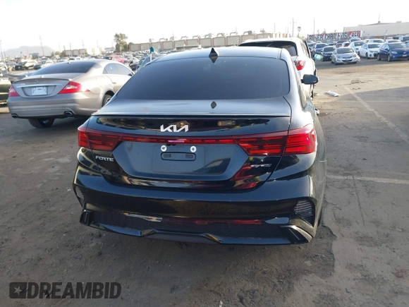 2023 Kia Forte GT-Line with VIN 3KPF54AD4PE584165, listed as a IAAI auction lot 41266473 with 39,966 mi miles. Bid and sale history available at carsss.com. Image 17.