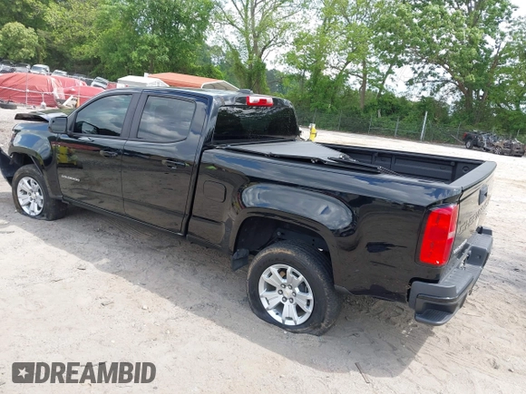 2021 Chevrolet Colorado 2WD LT with VIN 1GCGSCEN5M1181045, listed as a IAAI auction lot 42180151 with 72,715 mi miles and . Bid and sale history available at DreamBid. Image 3.