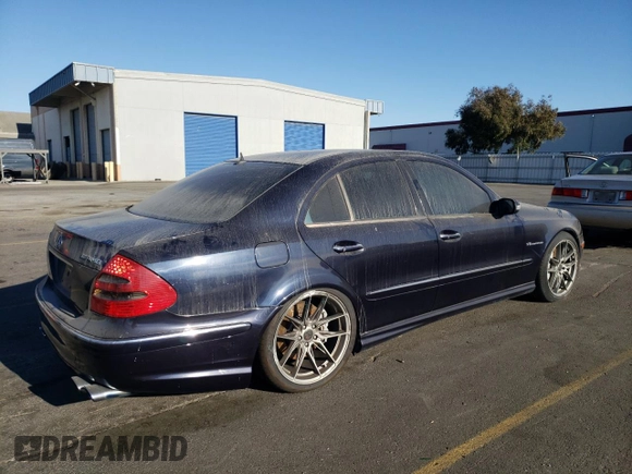 2005 Mercedes-Benz E-Class 5.5L AMG with VIN WDBUF76J45A778665, listed as a Copart auction lot 78737564 with 119,430 mi miles and Salvage Title. Bid and sale history available at carsss.com. Image 3.