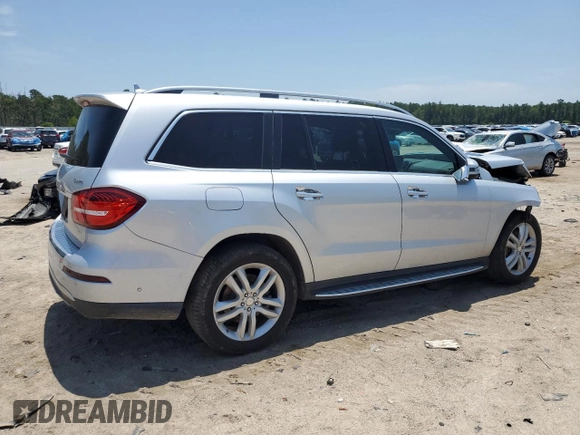 2017 Mercedes-Benz GLS 450 с VIN 4JGDF6EE8HA873486, выставлен на аукционе Copart как лот 62553825 с пробегом 137 272 миль миль и Списание • Salvage title. История ставок и продаж доступна на DreamBid. Изображение 3.