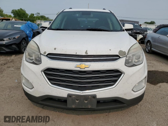 2016 Chevrolet Equinox LT z VIN 2GNFLFE3XG6235215, wystawiony jako Copart lot #59522645 z przebiegiem 266 035 mil mil oraz Czysty tytuł • Clean title. Historia ofert i sprzedaży dostępna na DreamBid. Obrazek 5.