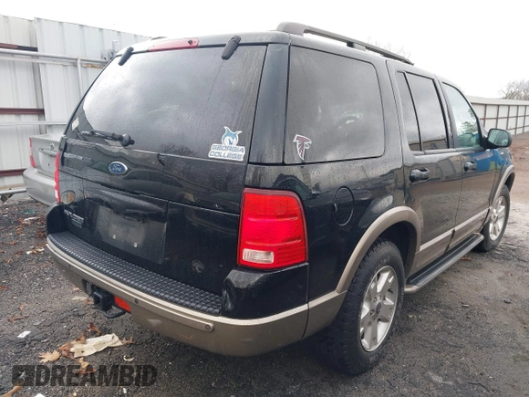 2003 Ford Explorer Eddie Bauer с VIN 1FMZU64K23ZA89964, выставлен на аукционе IAAI как лот 41725562 с пробегом 150 910 миль миль и . История ставок и продаж доступна на DreamBid. Изображение 4.
