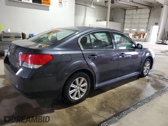 2012 Subaru Legacy Premium with VIN 4S3BMAG62C1015160, listed as a Copart auction lot 50499135 with 185,152 mi miles and Salvage title. Bid and sale history available at DreamBid. Image 3.