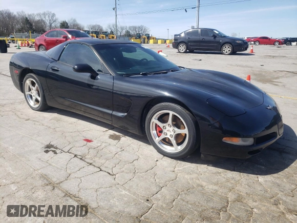 2001 Chevrolet Corvette with VIN 1G1YY22G415117157, listed as a Copart auction lot 49842865 with 243,247 mi miles and Salvage Title. Bid and sale history available at carsss.com. Image 4.