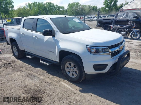 2020 Chevrolet Colorado 4WD Work Truck z VIN 1GCGTBEN4L1227194, wystawiony jako IAAI lot #42256116 z przebiegiem 76 635 mil mil oraz . Historia ofert i sprzedaży dostępna na DreamBid. Obrazek 1.