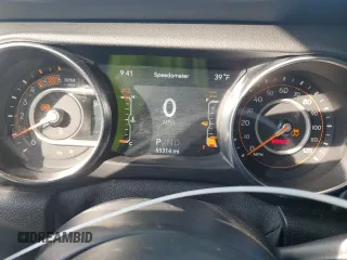 2020 Jeep Wrangler Unlimited Sahara with VIN 1C4HJXEM8LW325372, listed as a Copart auction lot 44350084 with 55,314 mi miles. Bid and sale history available at carsss.com. Image 9.