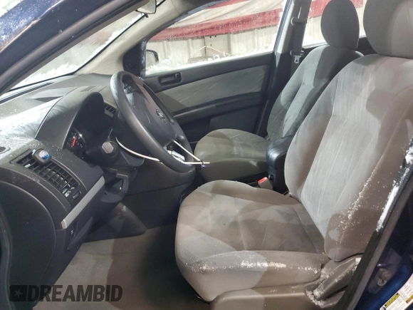 2011 Nissan Sentra SR with VIN 3N1AB6AP6BL724328, listed as a Copart auction lot 45697195 with 42,299 mi miles and Salvage Title. Bid and sale history available at DreamBid. Image 7.