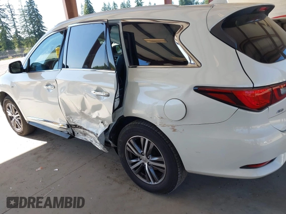 2020 Infiniti QX60 Luxe with VIN 5N1DL0MM4LC507648, listed as a IAAI auction lot 42640168 with 52,981 mi miles and . Bid and sale history available at DreamBid. Image 6.