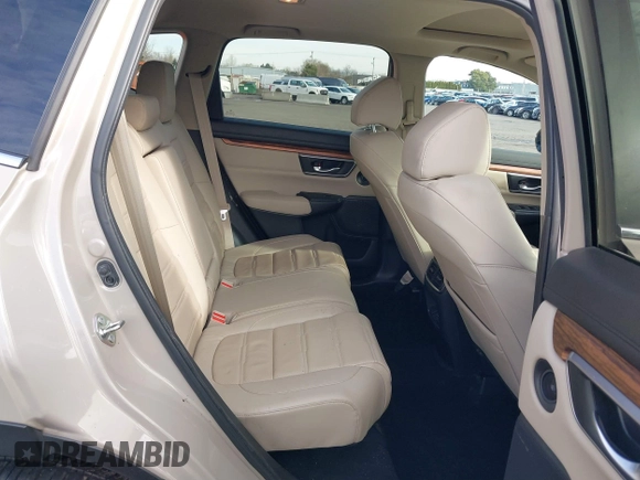 2017 Honda CR-V Touring with VIN 5J6RW2H99HL002127, listed as a IAAI auction lot 41517919 with 18,367 mi miles. Bid and sale history available at carsss.com. Image 8.