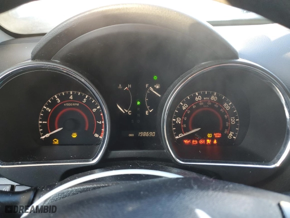 2011 Toyota Highlander with VIN 5TDBK3EH7BS053667, listed as a Copart auction lot 82446274 with 198,690 mi miles and Salvage Title. Bid and sale history available at carsss.com. Image 9.