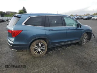 2016 Honda Pilot EX with VIN 5FNYF5H32GB023112, listed as a Copart auction lot 49501325 with 113,511 mi miles and Salvage Title. Bid and sale history available at carsss.com. Image 3.