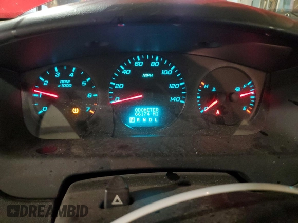2012 Chevrolet Impala LS Fleet with VIN 2G1WF5E3XC1193378, listed as a Copart auction lot 47761485 with 66,174 mi miles and Salvage Title. Bid and sale history available at DreamBid. Image 9.