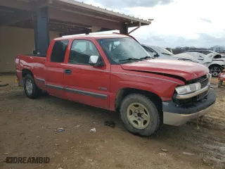 2000 Chevrolet Silverado 1500 LS with VIN 2GCEC19T2Y1327337, listed as a Copart auction lot 44022595 with 339,013 mi miles and Salvage Title. Bid and sale history available at carsss.com. Image 4.