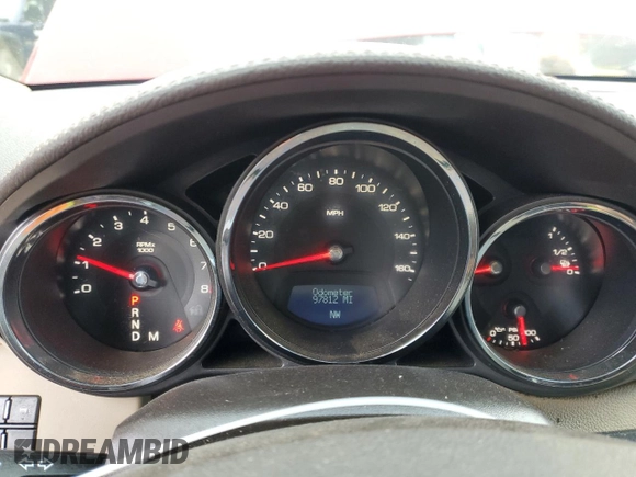 2012 Cadillac CTS Premium with VIN 1G6DS5E30C0105995, listed as a Copart auction lot 45369675 with 97,812 mi miles and Salvage Title. Bid and sale history available at DreamBid. Image 9.
