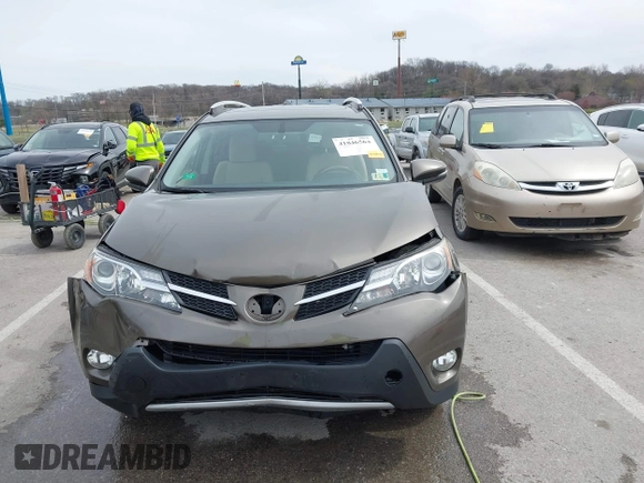 2013 Toyota RAV4 XLE with VIN JTMRFREV1D5007949, listed as a IAAI auction lot 41846564 with 95,226 mi miles and . Bid and sale history available at carsss.com. Image 12.