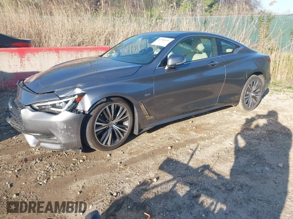 2017 Infiniti Q60 Sport with VIN JN1EV7EL1HM550902, listed as a IAAI auction lot 41989201 with 93,539 mi miles. Bid and sale history available at carsss.com. Image 19.