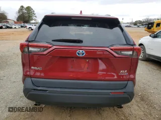 2021 Toyota RAV4 Hybrid LE with VIN 4T3B6RFV6MU040003, listed as a Copart auction lot 47873915 with 93,511 mi miles and Salvage Title. Bid and sale history available at carsss.com. Image 6.