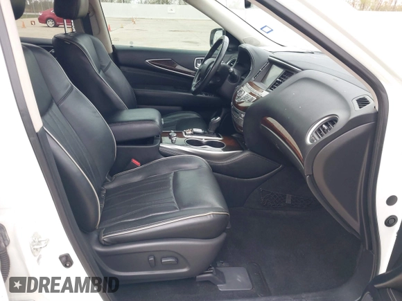 2019 Infiniti QX60 LUXE with VIN 5N1DL0MN2KC551218, listed as a IAAI auction lot 41101804 with 111,621 mi miles. Bid and sale history available at carsss.com. Image 5.