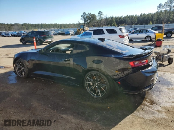 2018 Chevrolet Camaro ZL1 with VIN 1G1FK1R61J0183274, listed as a Copart auction lot 41405865 with Not Provided miles and Non Repairable. Bid and sale history available at carsss.com. Image 2.