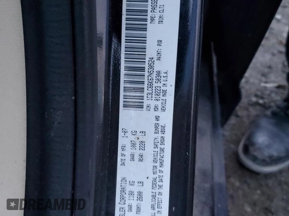 2007 Chrysler Sebring Limited with VIN 1C3LC66K67N530524, listed as a Copart auction lot 83888044 with 145,219 mi miles and Salvage title. Bid and sale history available at DreamBid. Image 14.