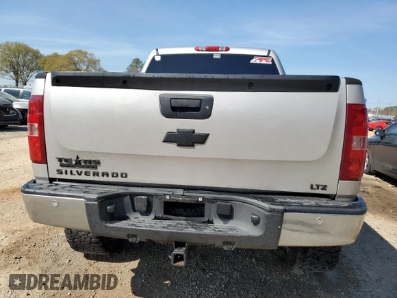 2008 Chevrolet Silverado 1500 LTZ with VIN 3GCEK13M88G148781, listed as a Copart auction lot 50987605 with Not Provided miles and Salvage Title. Bid and sale history available at DreamBid. Image 6.