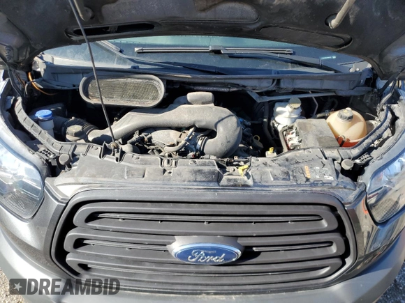 2018 Ford Transit with VIN 1FTYR2CM6JKA09519, listed as a Copart auction lot 51443855 with 177,239 mi miles and Salvage Title. Bid and sale history available at DreamBid. Image 12.