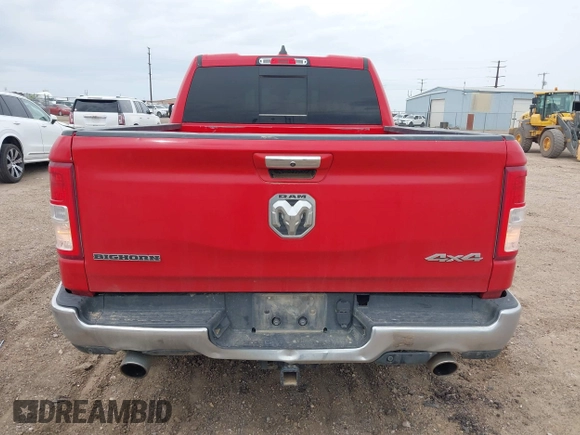 2020 Ram 1500 Big Horn with VIN 1C6SRFBT0LN281594, listed as a IAAI auction lot 42050933 with 146,028 mi miles. Bid and sale history available at carsss.com. Image 16.
