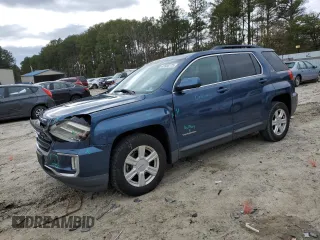 2016 GMC Terrain SLE with VIN 2GKALNEK2G6143993, listed as a Copart auction lot 47938775 with 111,721 mi miles and Salvage Title. Bid and sale history available at carsss.com. Image 1.
