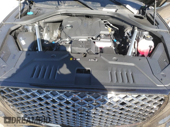 2025 Genesis GV70 2.5T with VIN 5NMMADTB0SH031688, listed as a Copart auction lot 89095825 with 535 mi miles and Salvage title. Bid and sale history available at DreamBid. Image 13.