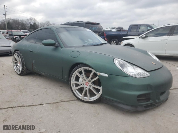 1999 Porsche 911 Carrera with VIN WP0AA299XXS623462, listed as a Copart auction lot 85549554 with NaN miles and Salvage Title. Bid and sale history available at carsss.com. Image 4.