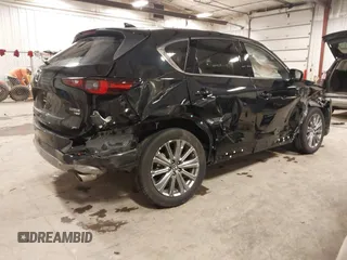 2024 Mazda CX-5 2.5 Turbo Signature with VIN JM3KFBXY8R0372916, listed as a IAAI auction lot 41524671 with 18,249 mi miles. Bid and sale history available at carsss.com. Image 4.