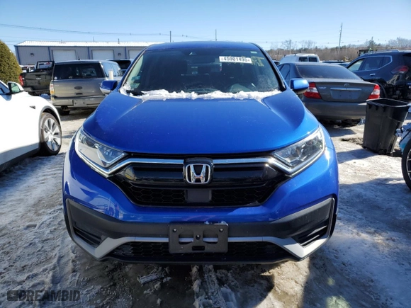 2021 Honda CR-V Special Edition with VIN 7FARW2H75ME035535, listed as a Copart auction lot 45901495 with 21,336 mi miles and Salvage Title. Bid and sale history available at carsss.com. Image 5.