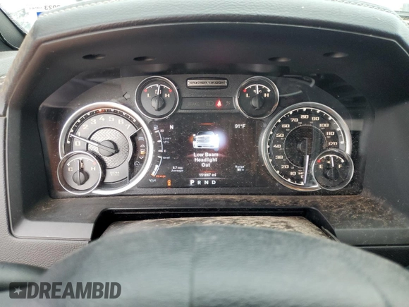 2018 Ram 2500 Power Wagon with VIN 3C6TR5EJ9JG126265, listed as a Copart auction lot 58297795 with 151,867 mi miles and Salvage title. Bid and sale history available at DreamBid. Image 9.
