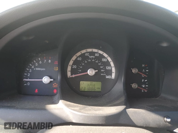 2006 Kia Sportage LX with VIN KNDJF723467205078, listed as a Copart auction lot 86888074 with 231,886 mi miles and Salvage Title. Bid and sale history available at DreamBid. Image 9.