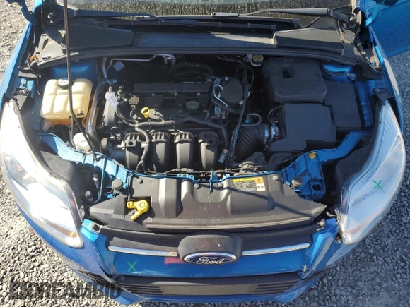 2012 Ford Focus SE with VIN 1FAHP3F22CL274270, listed as a Copart auction lot 53397495 with 53,459 mi miles and Salvage Title. Bid and sale history available at carsss.com. Image 11.