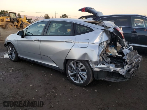 2018 Honda Clarity Plug-In Hybrid Touring with VIN JHMZC5F31JC006417, listed as a Copart auction lot 86127594 with Not Provided miles and Salvage Title. Bid and sale history available at carsss.com. Image 2.