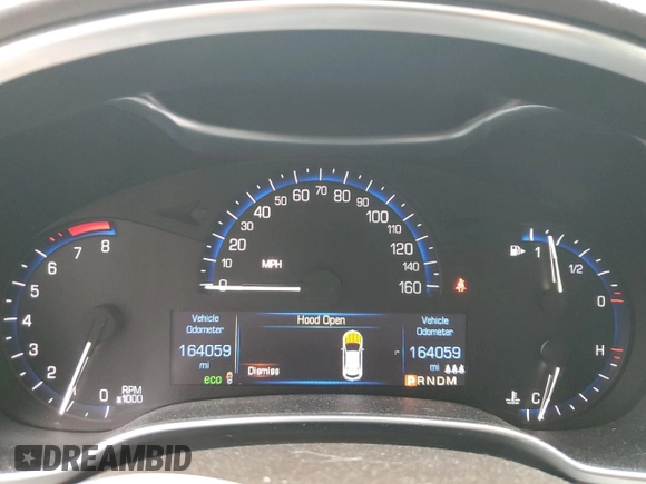 2014 Cadillac SRX Performance Collection with VIN 3GYFNFE33ES687941, listed as a Copart auction lot 57726675 with 164,059 mi miles and Clean title. Bid and sale history available at DreamBid. Image 9.