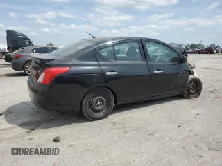 2014 Nissan Versa SV with VIN 3N1CN7AP1EL828753, listed as a Copart auction lot 54168155 with 86,369 mi miles and Salvage Title. Bid and sale history available at DreamBid. Image 3.