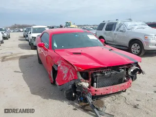 2014 Dodge Challenger SXT with VIN 2C3CDYAG5EH195242, listed as a IAAI auction lot 41569042 with 1 mi miles. Bid and sale history available at carsss.com. Image 1.