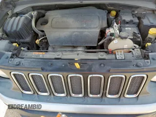 2017 Jeep Renegade Altitude with VIN ZACCJBBB3HPE90038, listed as a Copart auction lot 61364695 with 214,937 mi miles and Salvage title. Bid and sale history available at DreamBid. Image 12.