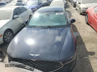 2024 Genesis G90 e-SC with VIN KMTFC4SD3RU042811, listed as a Copart auction lot 76003614 with Not Provided miles and Salvage Title. Bid and sale history available at DreamBid. Image 5.