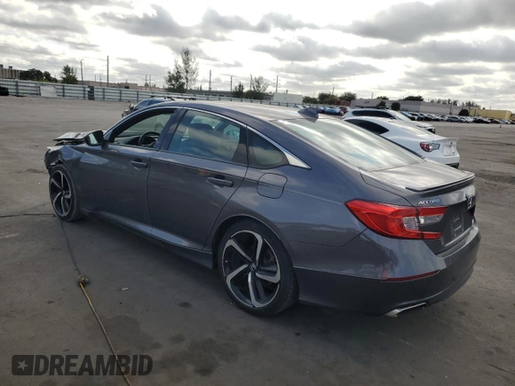 2019 Honda Accord Sedan Sport 1.5T with VIN 1HGCV1F39KA097462, listed as a Copart auction lot 88137735 with 109,426 mi miles and Salvage Title. Bid and sale history available at carsss.com. Image 2.