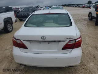 2011 Lexus LS 460 with VIN JTHCL5EF6B5010552, listed as a Copart auction lot 74747814 with 0 mi miles and Salvage Title. Bid and sale history available at carsss.com. Image 6.