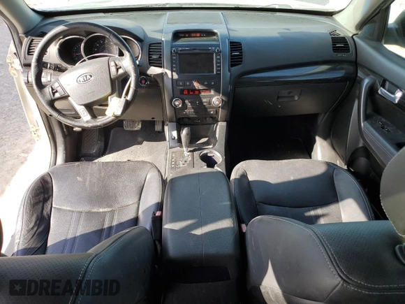 2012 Kia Sorento EX with VIN 5XYKU4A27CG299134, listed as a Copart auction lot 88145585 with 155,119 mi miles and Salvage Title. Bid and sale history available at carsss.com. Image 8.