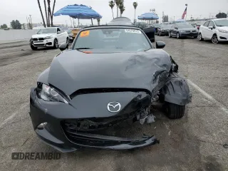 2021 Mazda MX-5 Miata Sport with VIN JM1NDAB70M0455950, listed as a Copart auction lot 54979915 with Not provided miles and Salvage title. Bid and sale history available at DreamBid. Image 5.