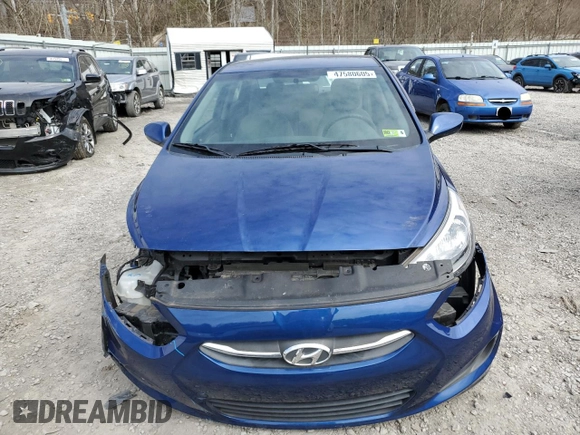 2017 Hyundai Accent SE with VIN KMHCT4AE6HU285003, listed as a Copart auction lot 47580605 with 77,168 mi miles and Salvage Title. Bid and sale history available at carsss.com. Image 5.