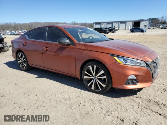 2022 Nissan Altima SR with VIN 1N4BL4CV7NN396314, listed as a Copart auction lot 47005305 with 46,994 mi miles and Salvage Title. Bid and sale history available at DreamBid. Image 4.